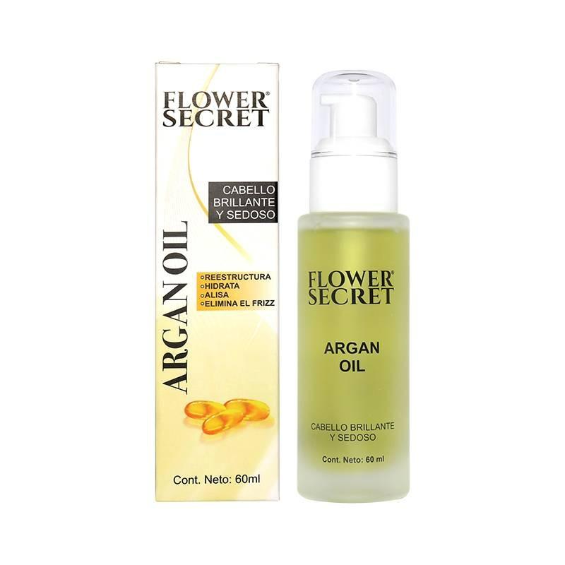Aceite de Argán Restaurador Capilar 30 ml - Flower Secret - El Baúl de Mamá