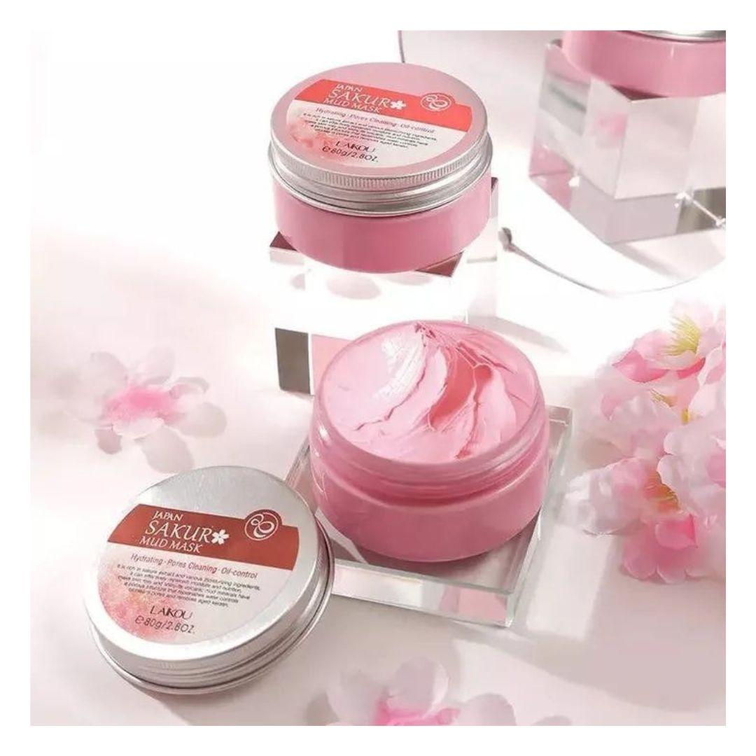 Mascarilla de Barro Sakura - El Baúl de Mamá