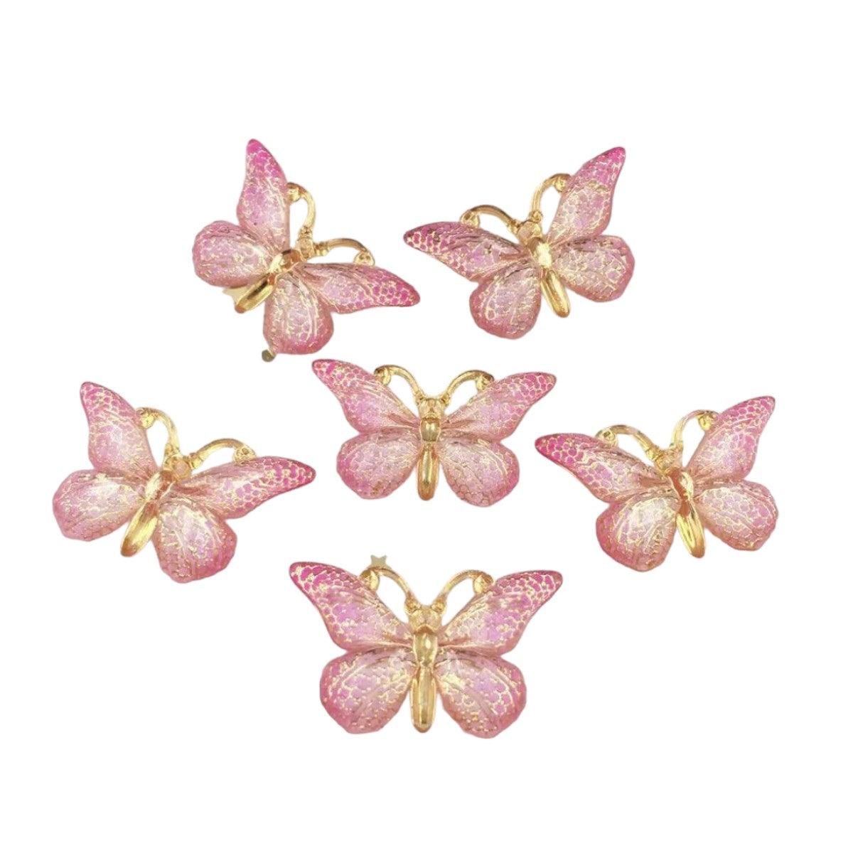 Ganchos de Mariposa x 2