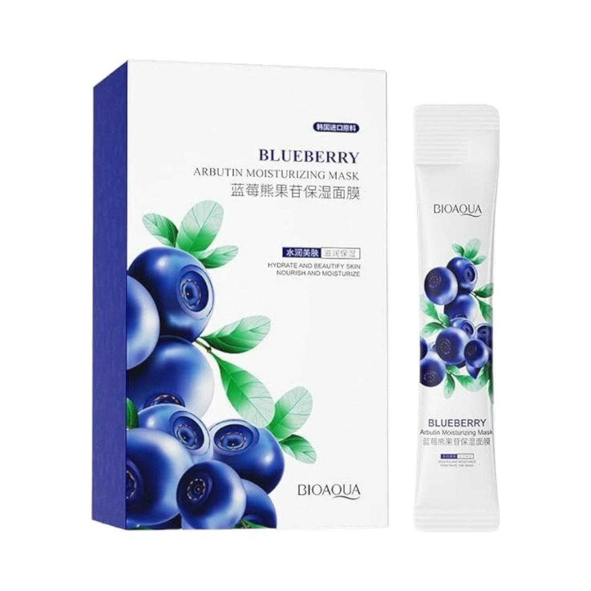 Pack x3 Mascarilla de Arándano en Sachet - Bioaqua - El Baúl de Mamá