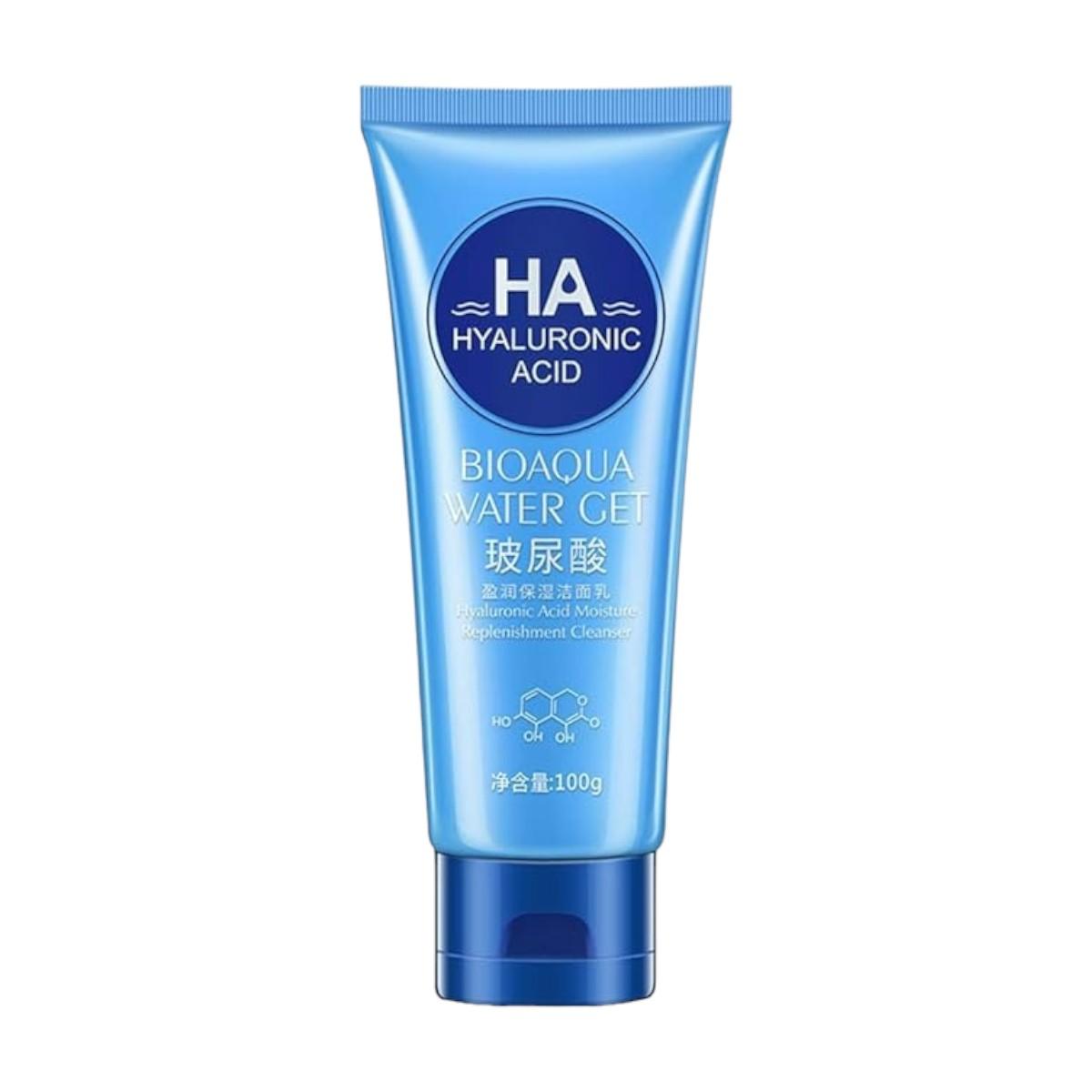 Limpiador Reponedor de Humedad con Acido Hialurónico 100gr. - Bioaqua - El Baúl de Mamá