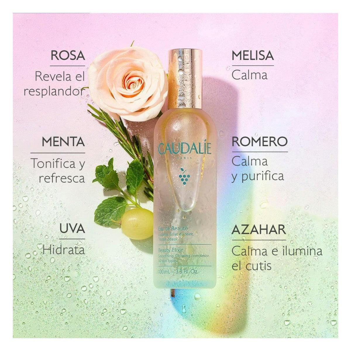 Caudalie Beauty Elixir Agua de Belleza 100ml - El Baúl de Mamá