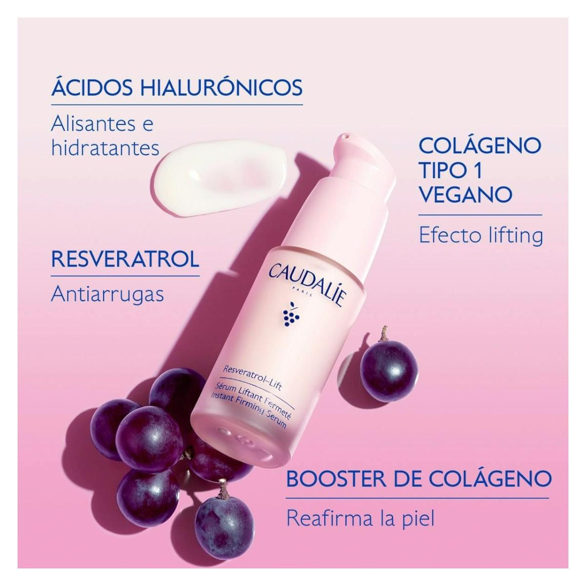 Caudalie Serum Resveratrol Lift Reafirmante 30ml - El Baúl de Mamá