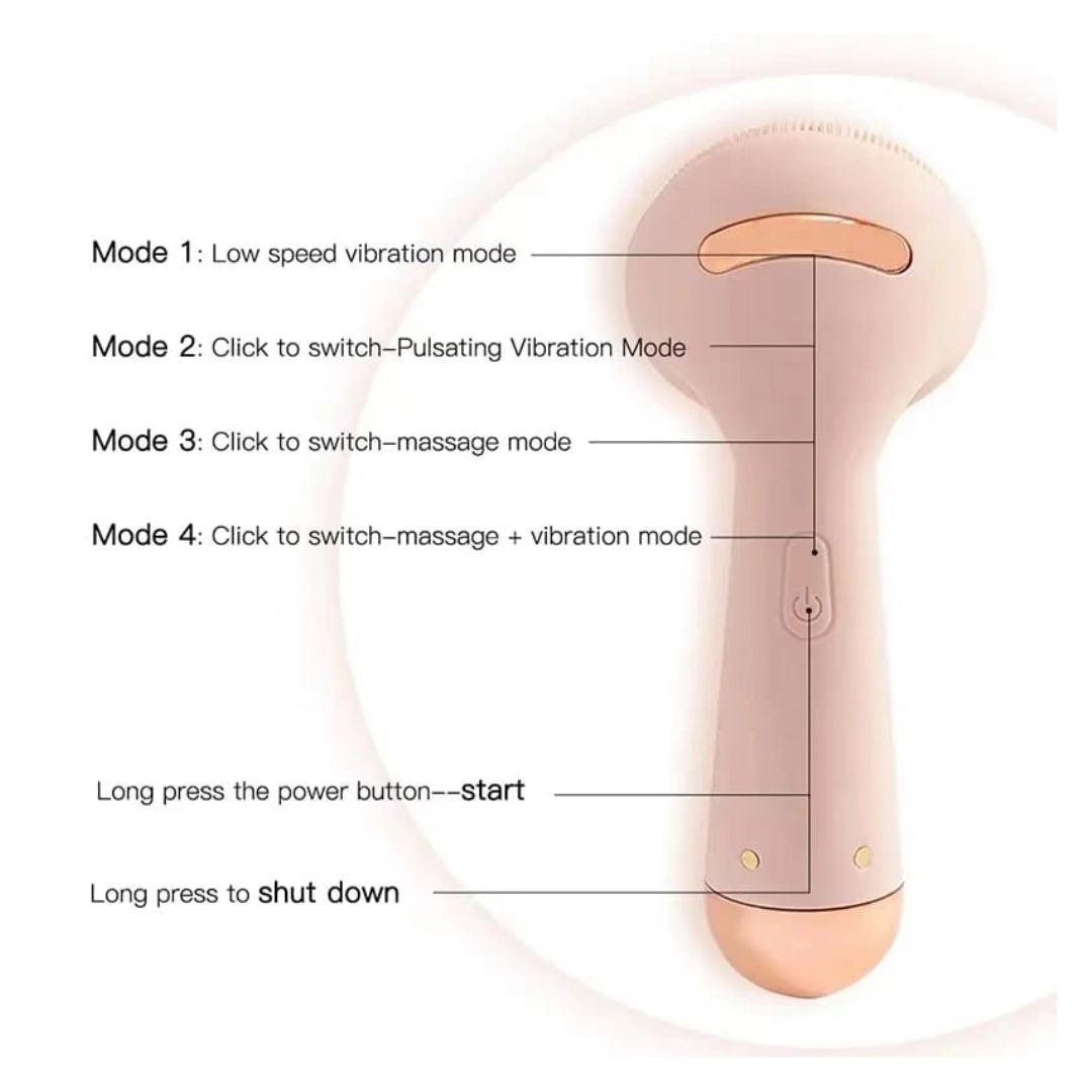 Limpiador Facial Ultrasónico Poros - El Baúl de Mamá