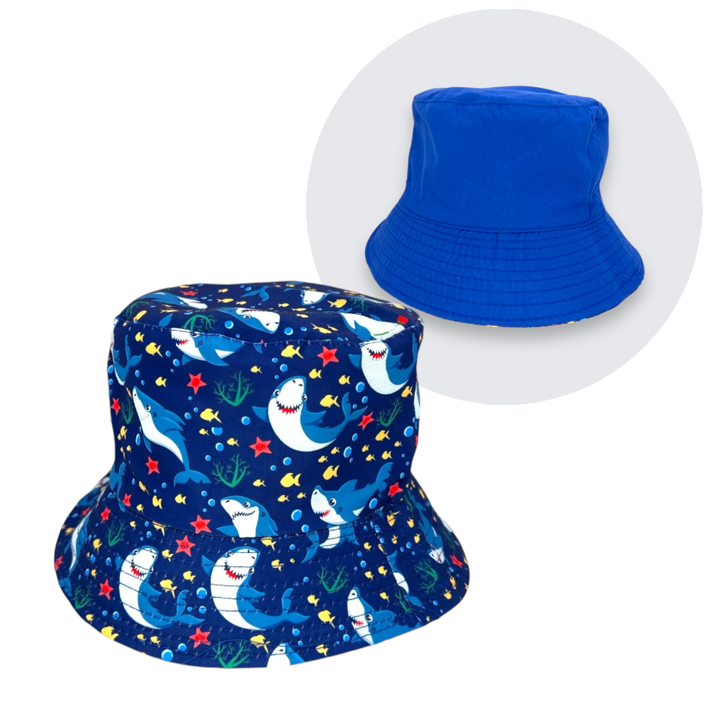 Bucket Hat Gorro Reversible para Niños - El Baúl de Mamá