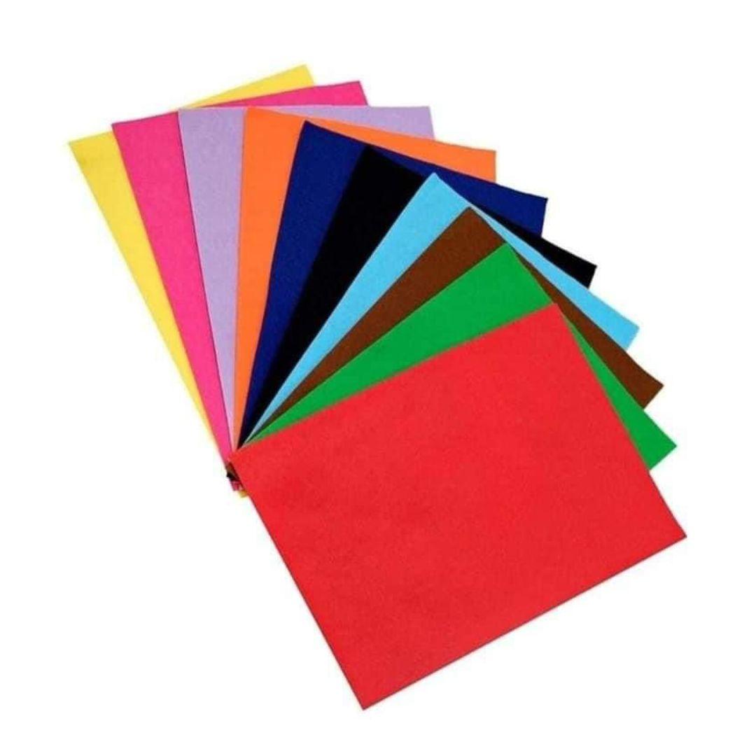 Block de Hojas de Colores x50 - El Baúl de Mamá