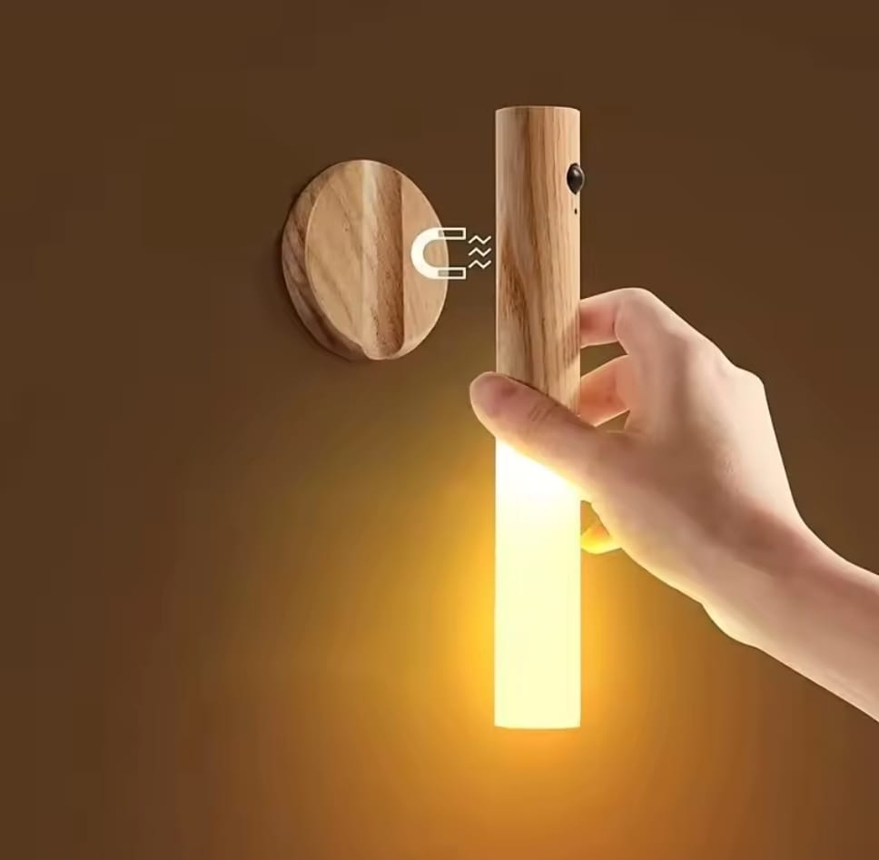 Lámpara LED Aplique Imanado Sensor de Movimiento Recargable - El Baúl de Mamá