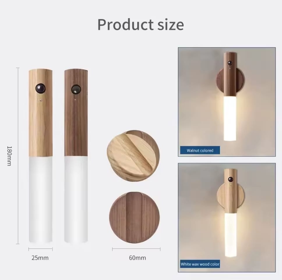 Lámpara LED Aplique Imanado Sensor de Movimiento Recargable - El Baúl de Mamá