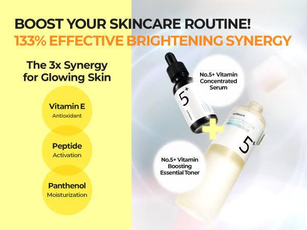 Numbuzin 5 Vitamin Boosting Toner Anti Manchas y Vitaminas 200ml
