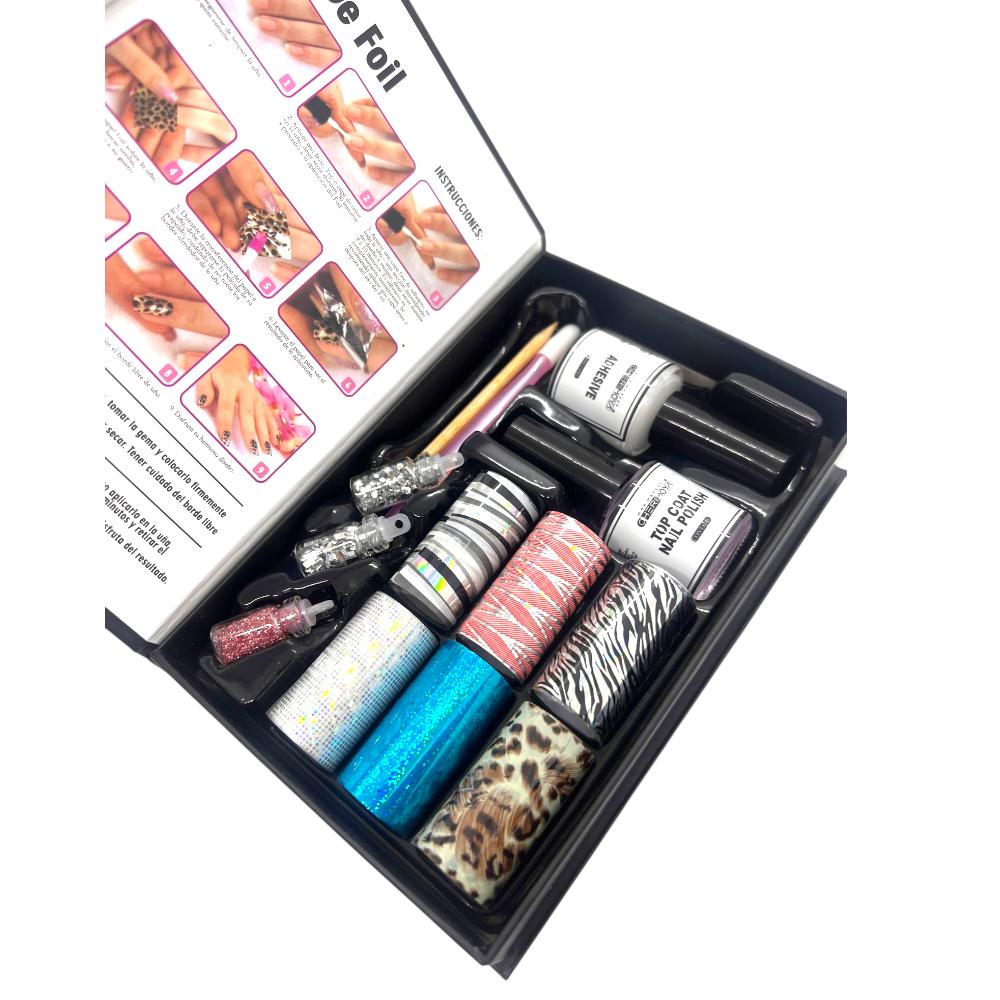 Kit de Foil para Uñas Cherimoya - El Baúl de Mamá