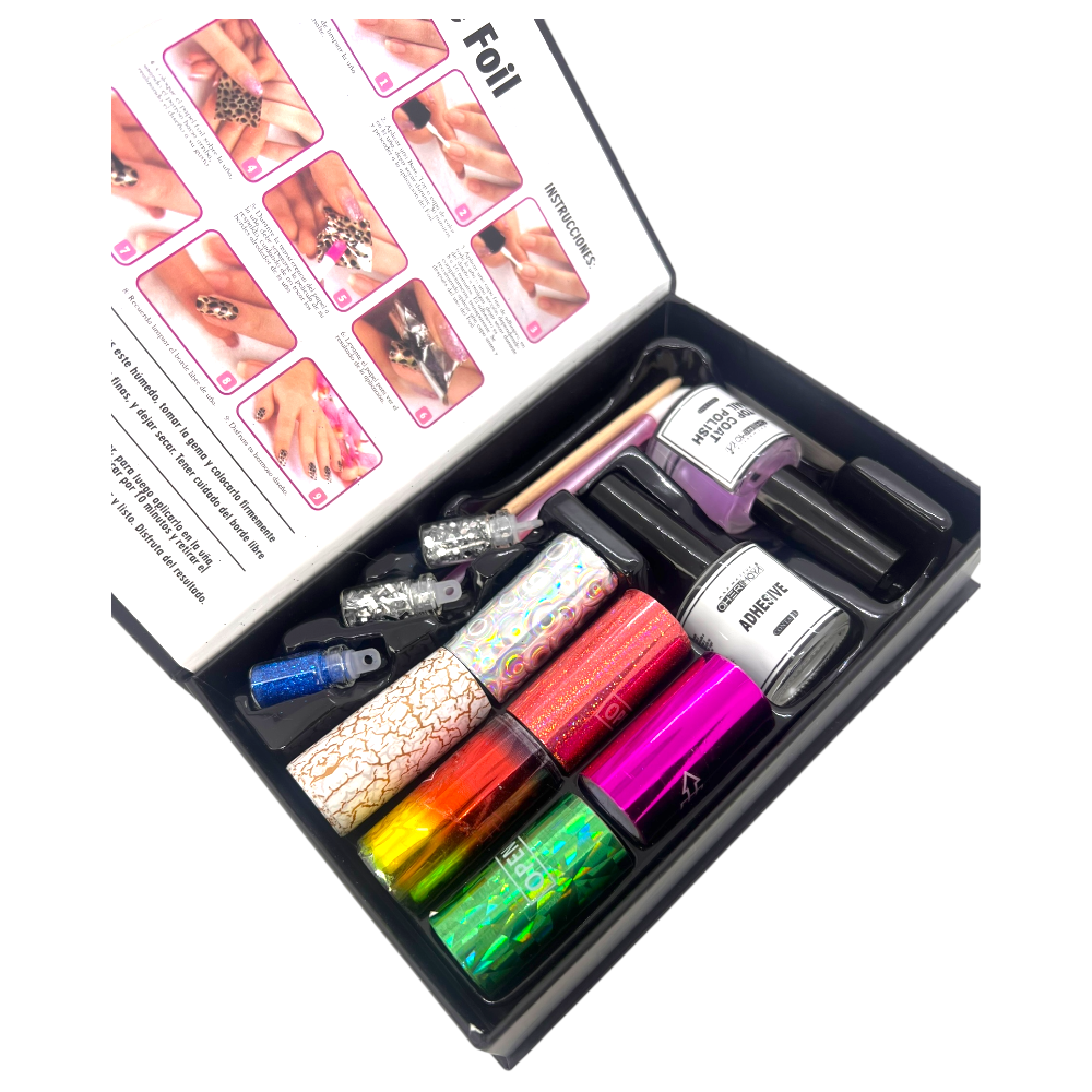 Kit de Foil para Uñas Cherimoya - El Baúl de Mamá