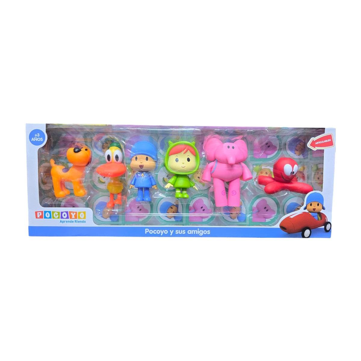 Juguete Pocoyo Personajes x 6 Compra Juguete Juguetes 3 anos Ninos en El Baul de Mama Peru