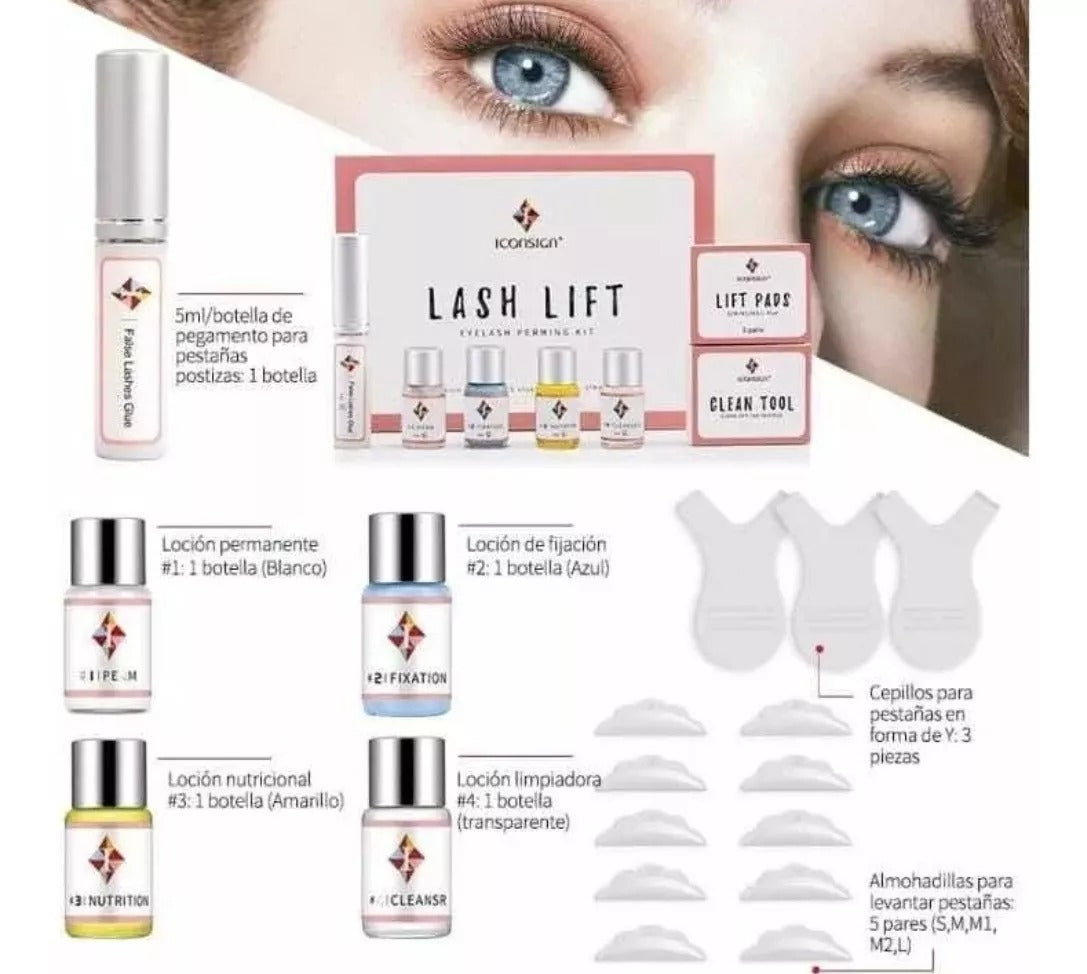 Lash Lift Rizado de Pestañas Permanente Iconsign