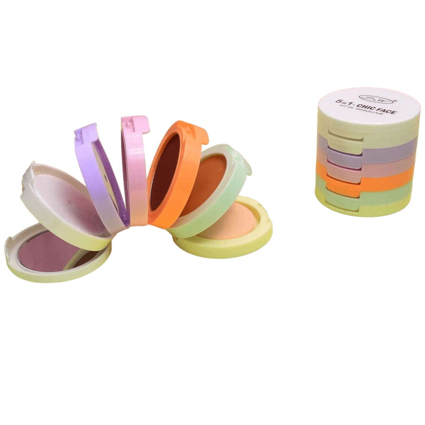 Maquillaje facial 5 en 1 - El Baúl de Mamá