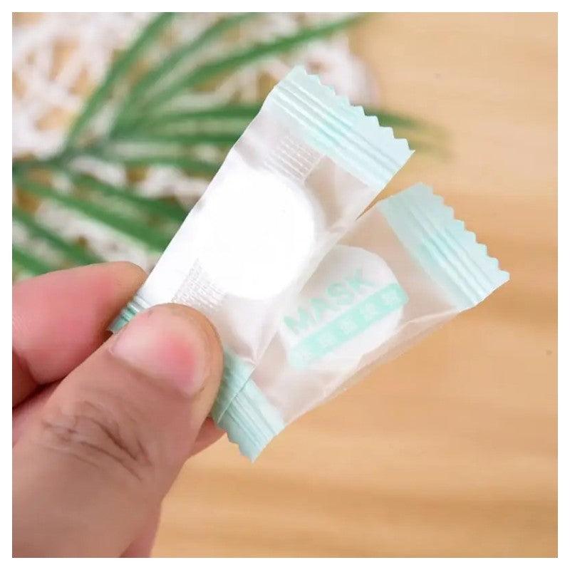 Mascarillas comprimidas x 50 - El Baúl de Mamá