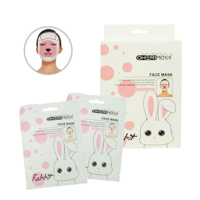 Mascarilla hidratante - Conejo - El Baúl de Mamá