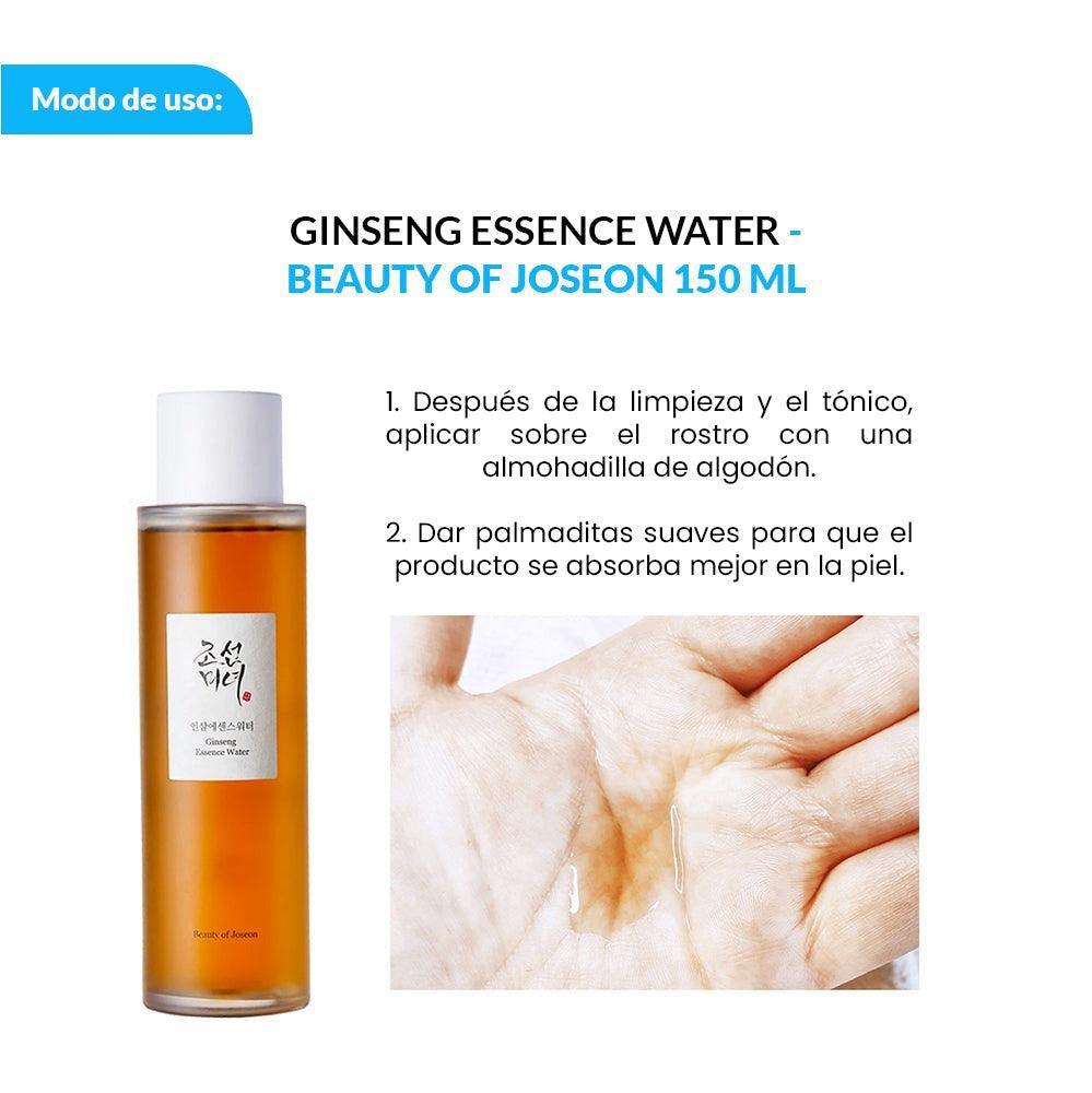 Tonico Facial Agua Esencial de Ginseng Beauty of Joseon 150ml - El Baúl de Mamá
