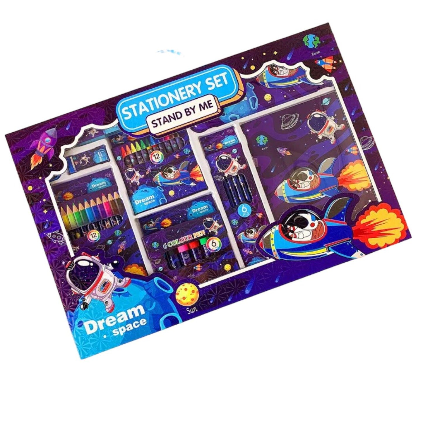 Super Set de utiles escolares - Espacio - El Baúl de Mamá