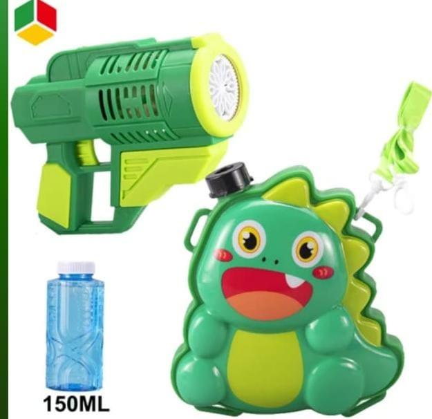 Pistola de Burbujas con Tanque Portatil - El Baúl de Mamá