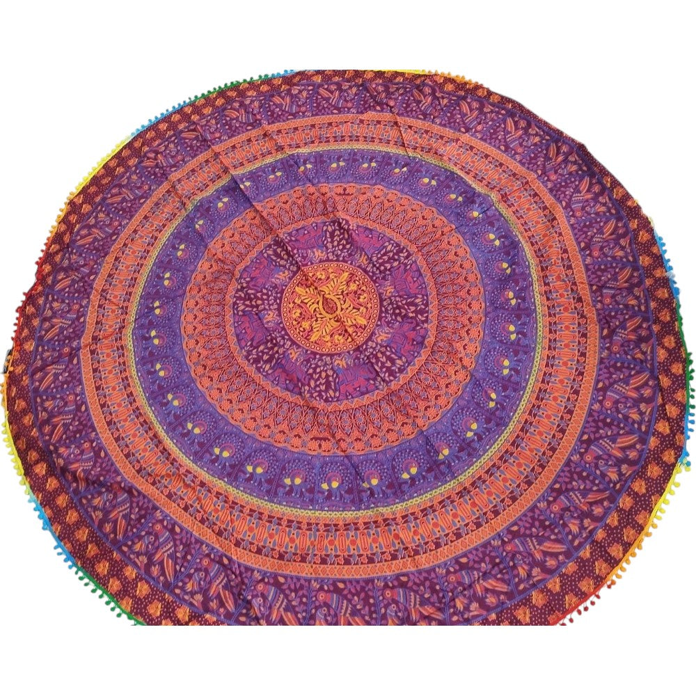 Mandala playera circular 1.9 metros - El Baúl de Mamá