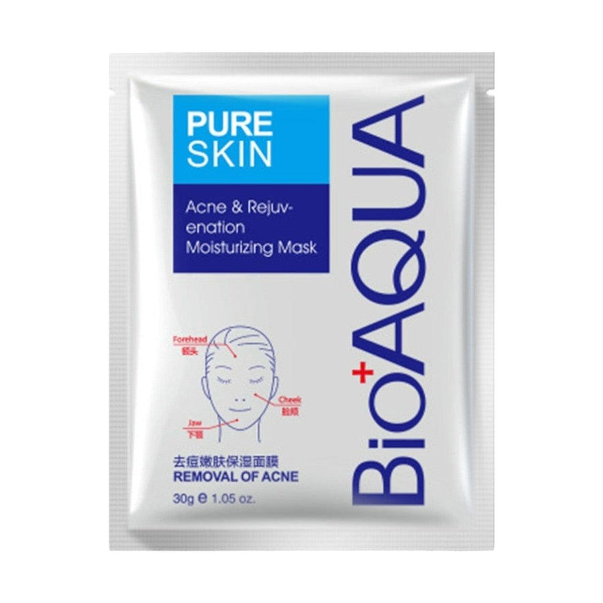 Pack x3 Mascarilla Hidratante Rejuvenecedora Antiacné - Bioaqua