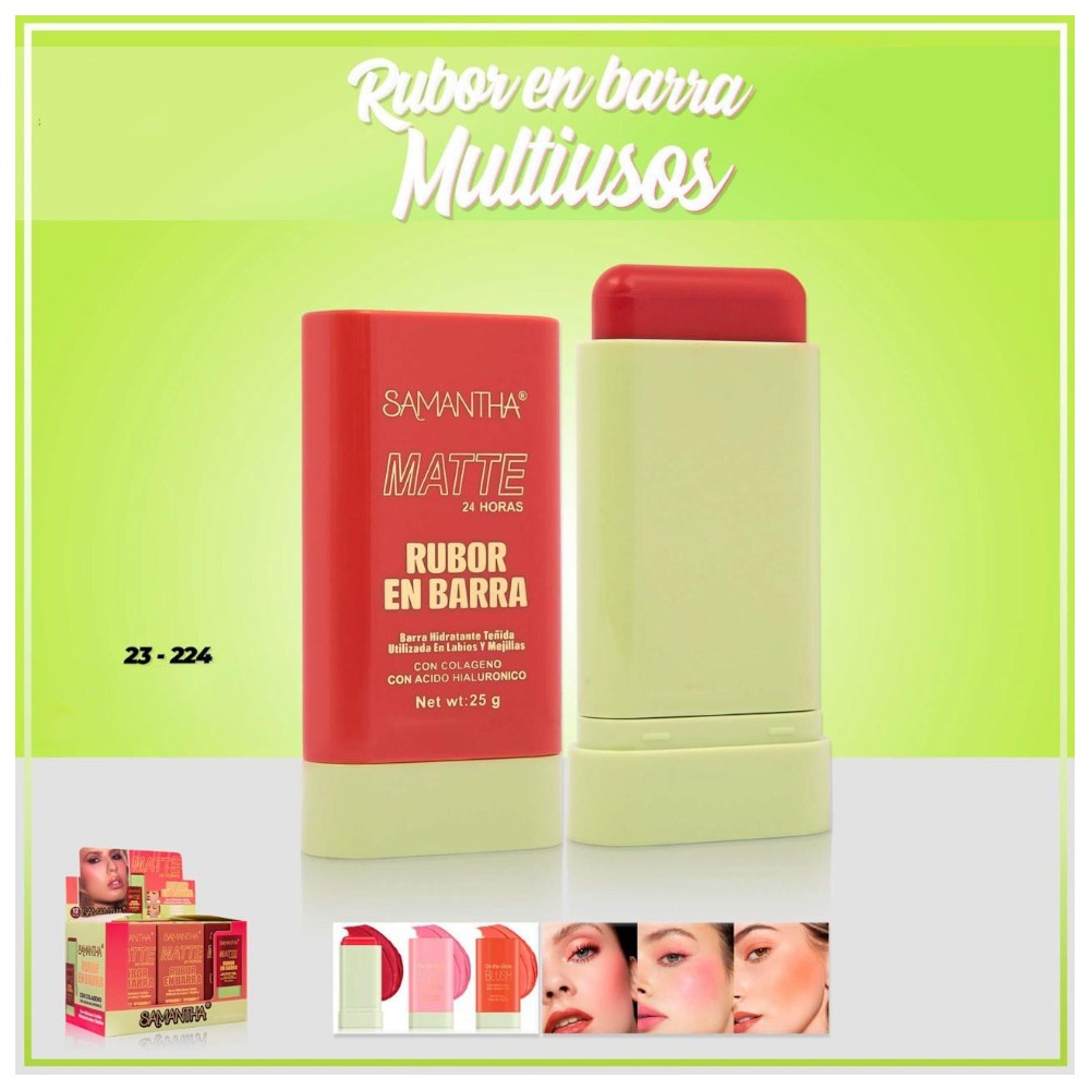 Rubor en barra Samantha - El Baúl de Mamá