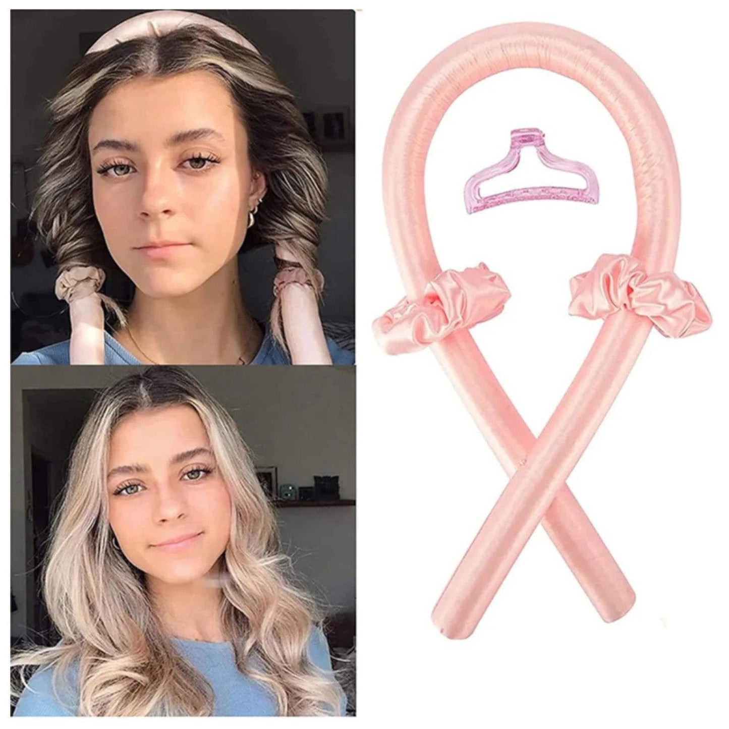 Rizador De Pelo Sin Calor Satin HeatLessCurls - El Baúl de Mamá