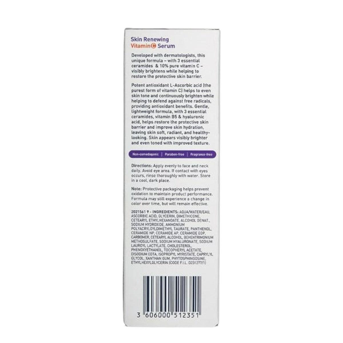 Serum Renovador de Vitamina C 30ml - Cerave - El Baúl de Mamá