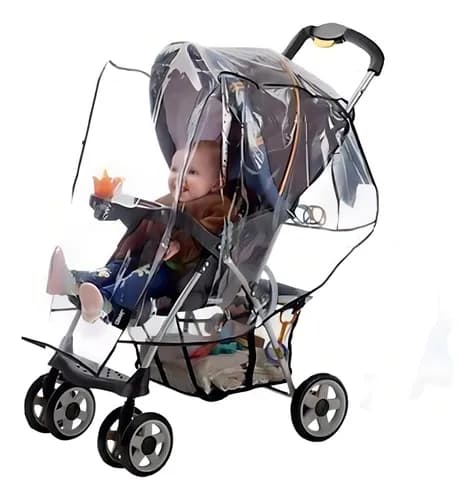 Protector Impermeable Universal para Coche de Bebé - Fácil Sujeción - El Baúl de Mamá