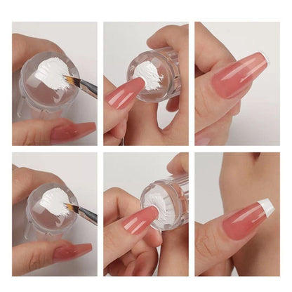 Tapón para Uña Manicure Francesa y Estampado - El Baúl de Mamá