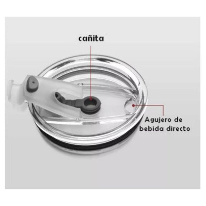 Taza antiderrames para niños de vidrio - El Baúl de Mamá