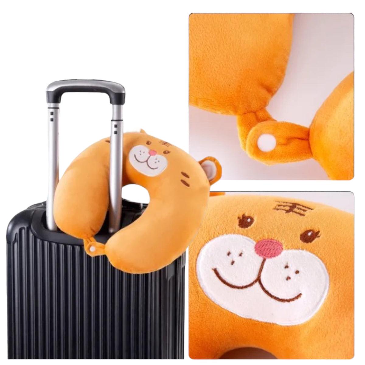 Almohada de Viaje para Cuello Ergonomica - El Baúl de Mamá