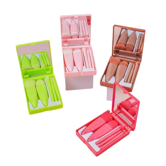 Brochas de Maquillaje Kabuki - El Baúl de Mamá
