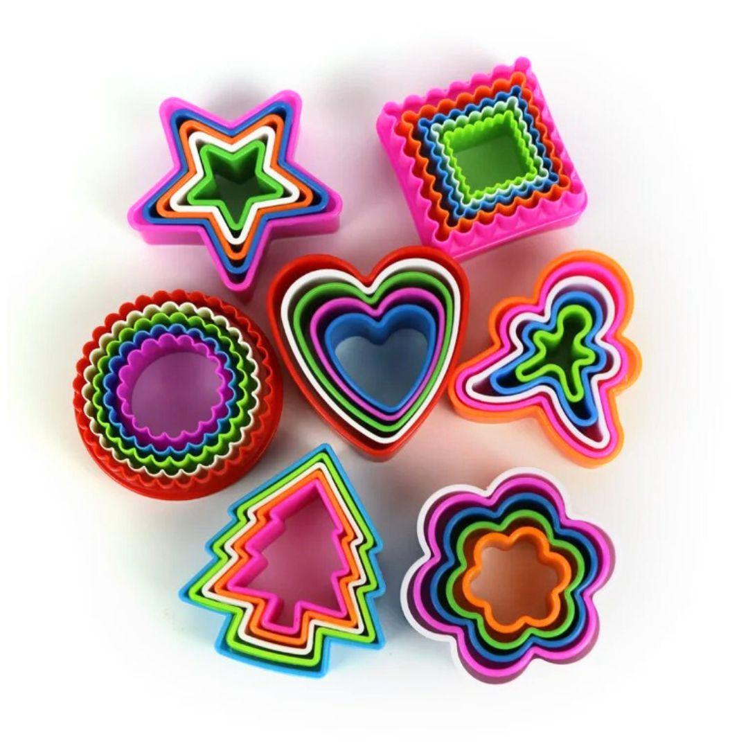 Set de 5 Moldes para Lonchera/Pastelería - El Baúl de Mamá