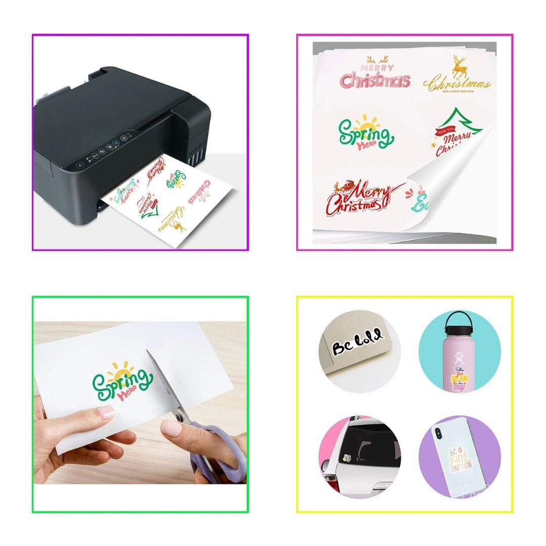 Papel Fotográfico con Adhesivo (Paq 20 Hojas) - El Baúl de Mamá