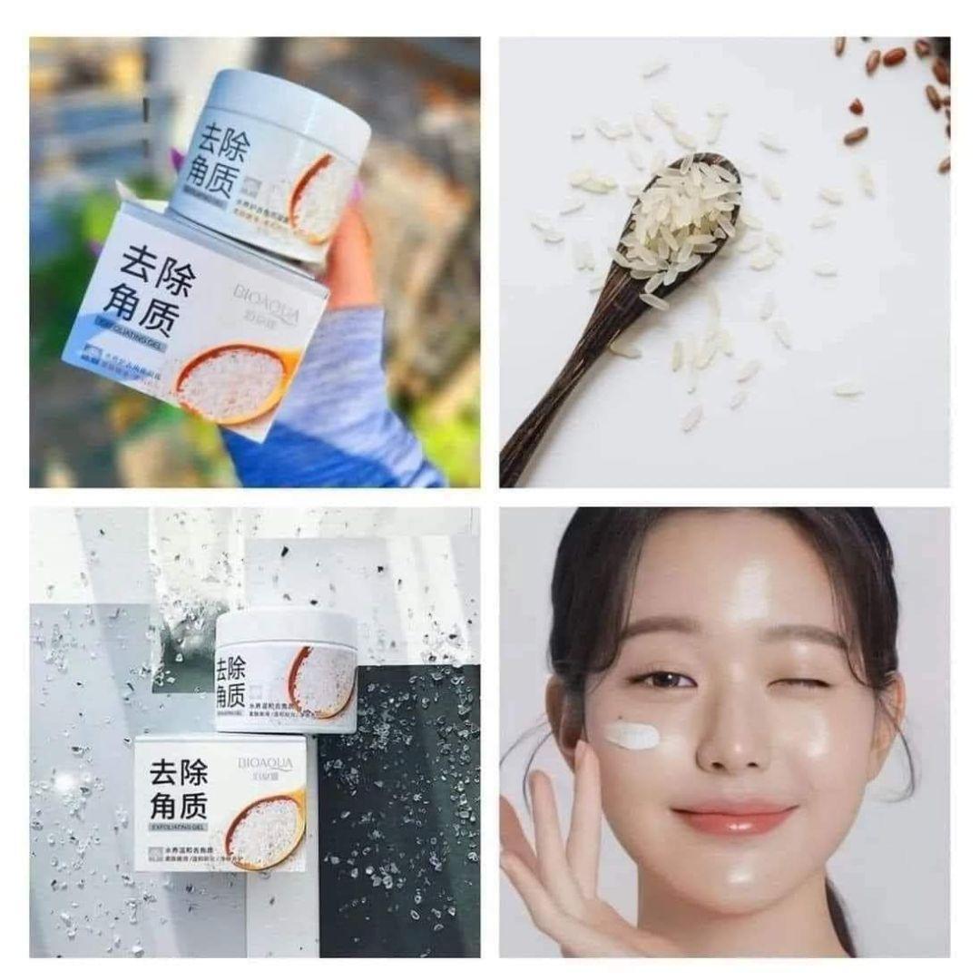 Exfoliante de Arroz en Gel - Bioaqua - El Baúl de Mamá