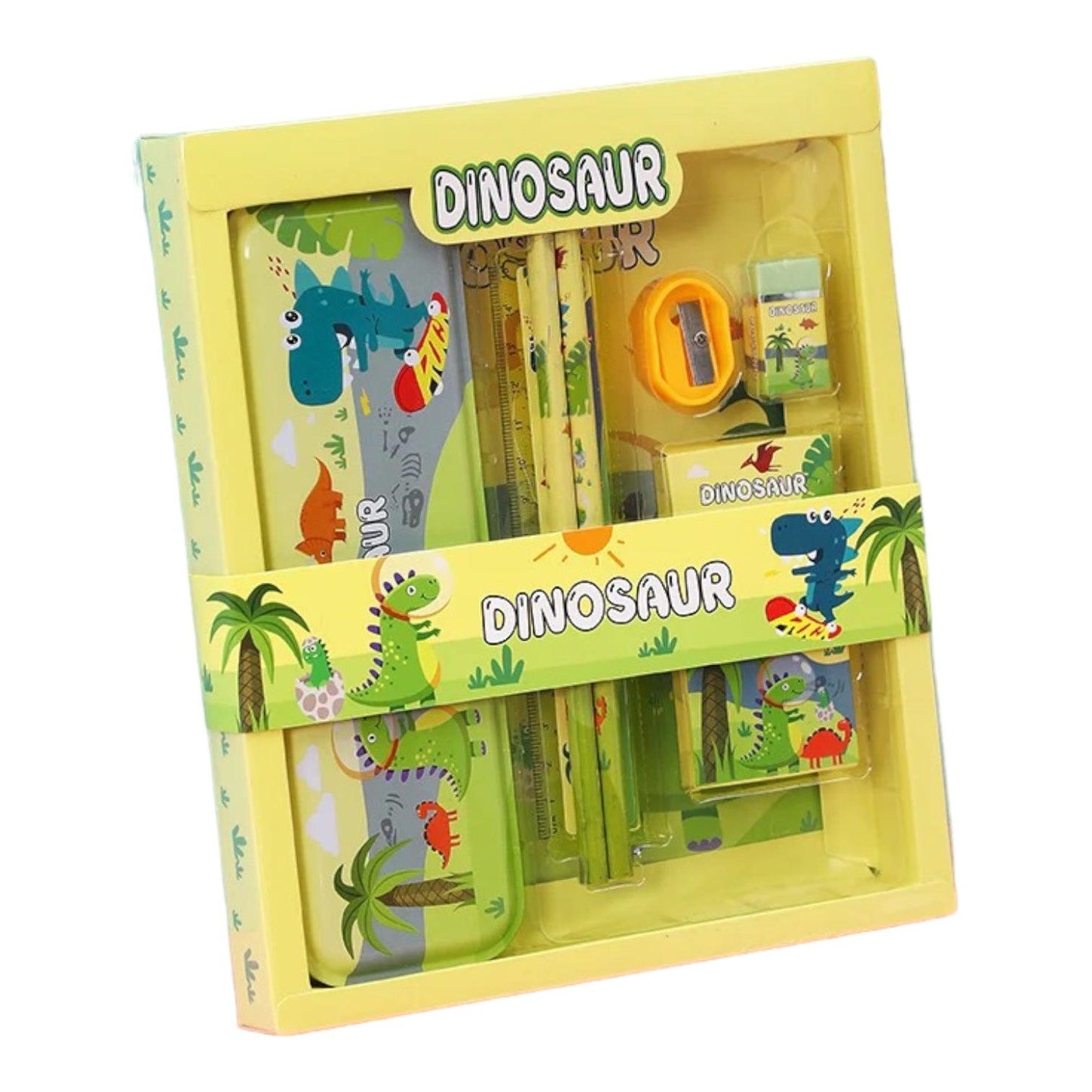 Set de utiles escolares - Dinosaurios - El Baúl de mamá