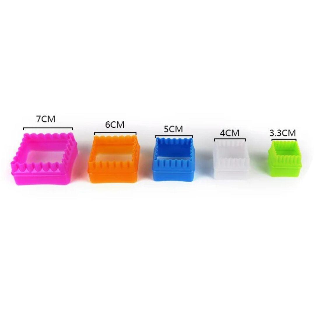 Set de 5 Moldes para Lonchera/Pastelería - El Baúl de Mamá
