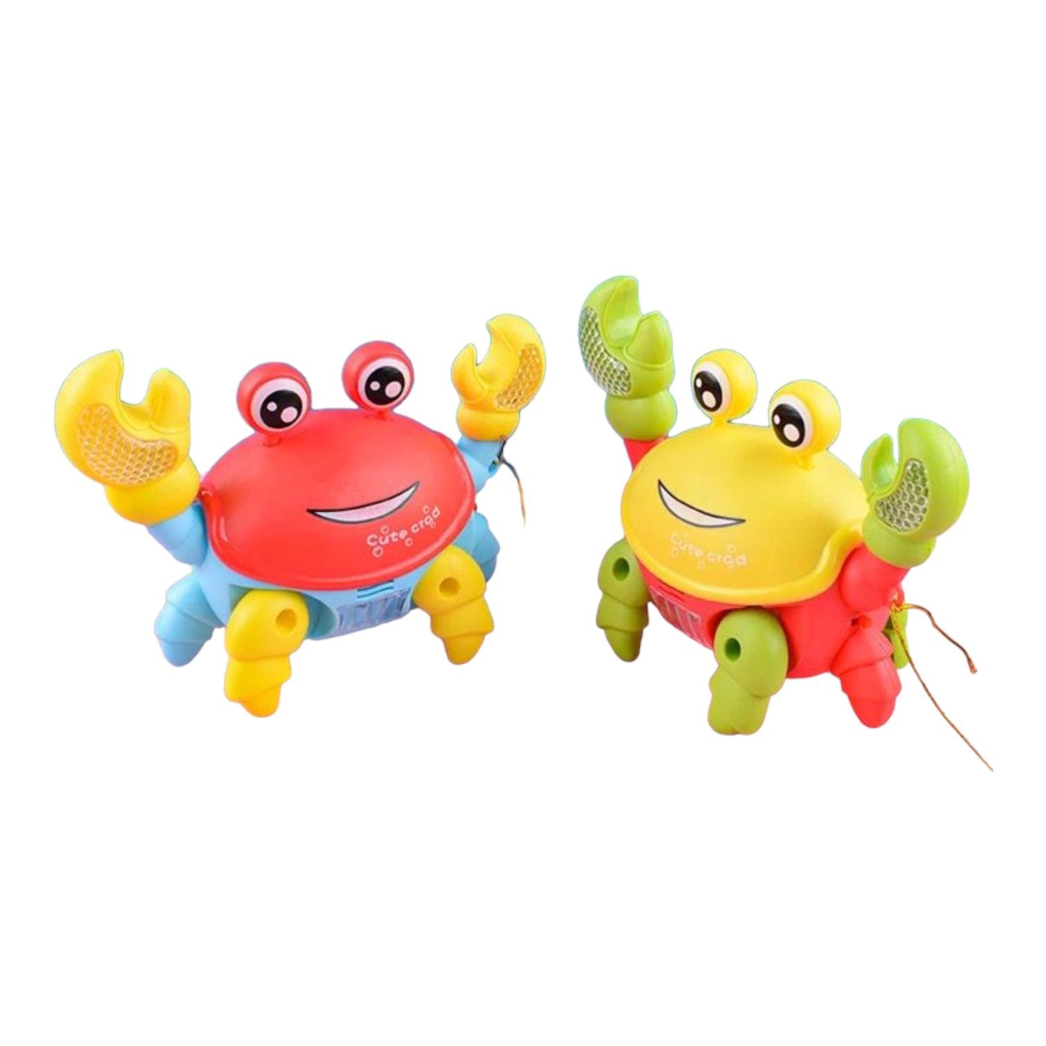 Cangrejo Sensorial para bebes - musica y luces - El Baúl de Mamá
