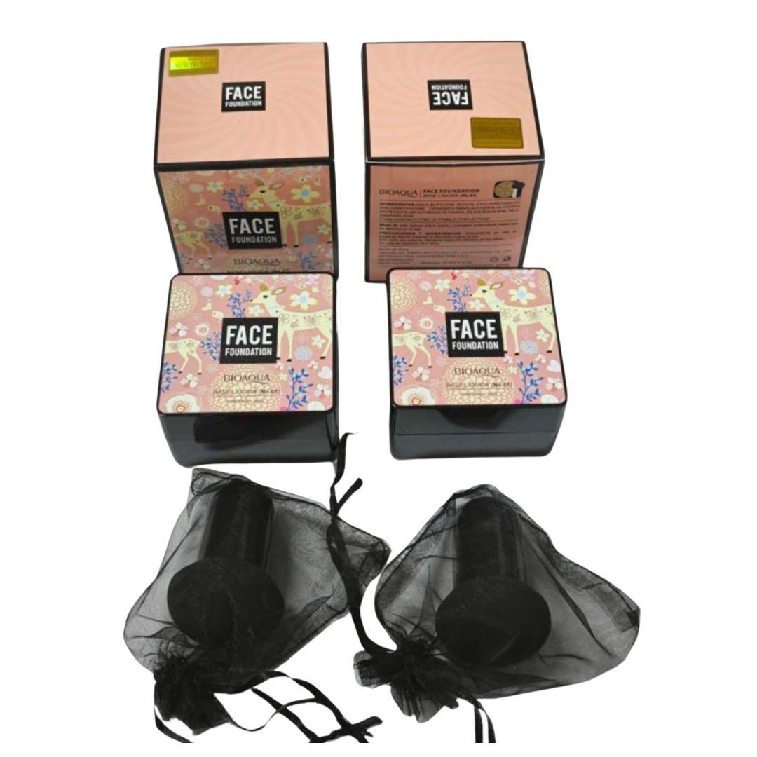 Base Bioaqua Air Cushion Aplicador Cabeza de Hongo - El Baúl de Mamá