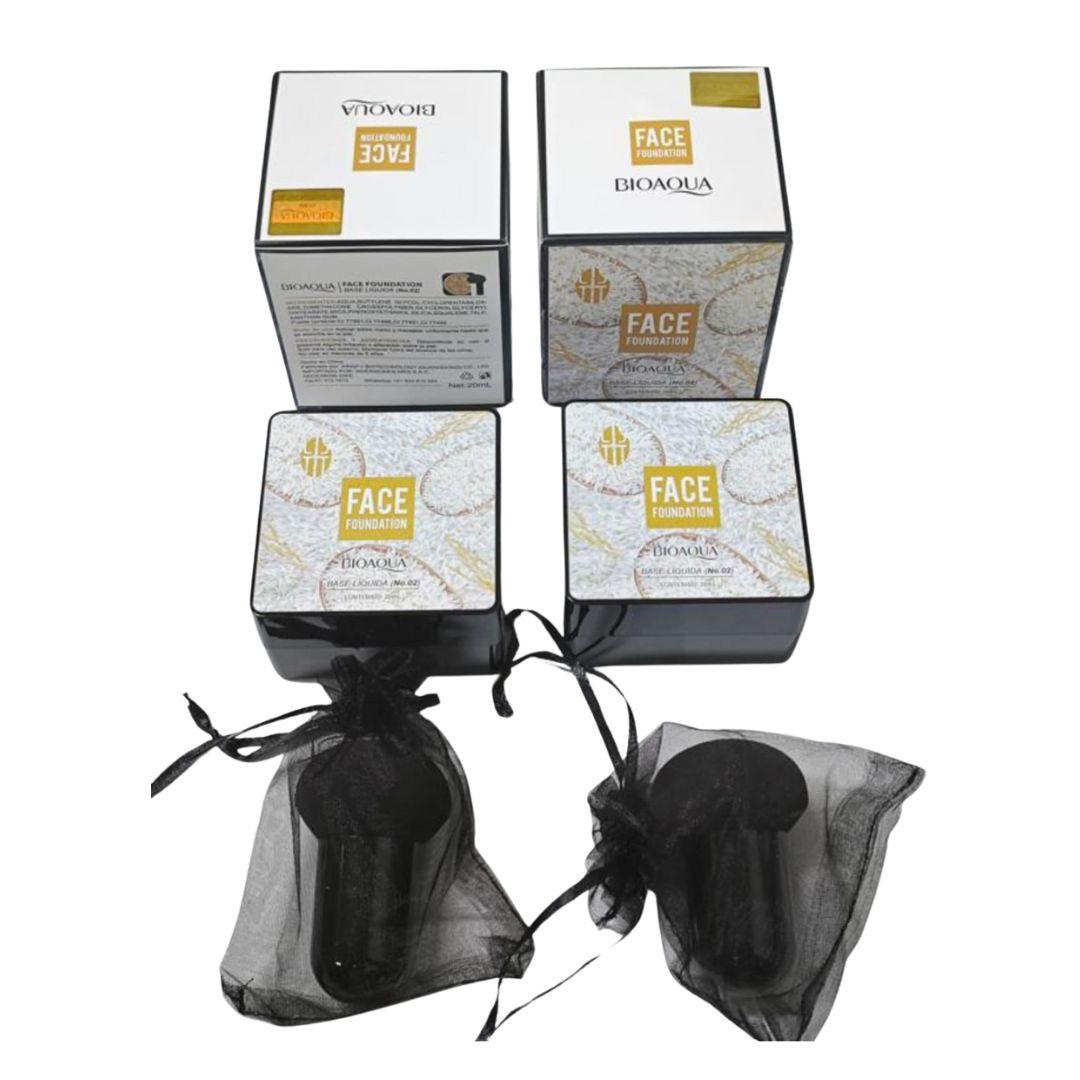 Base Bioaqua Air Cushion Aplicador Cabeza de Hongo - El Baúl de Mamá