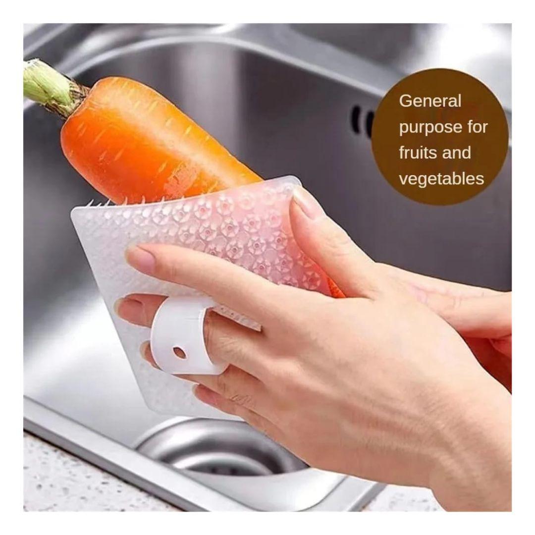 Cepillo de Limpieza para Frutas y Verduras x2 - El Baúl de Mamá