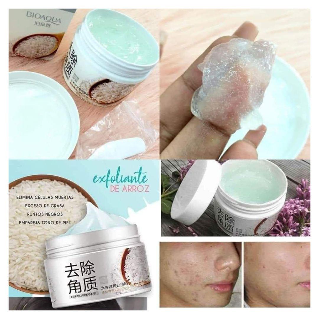 Exfoliante de Arroz en Gel - Bioaqua - El Baúl de Mamá