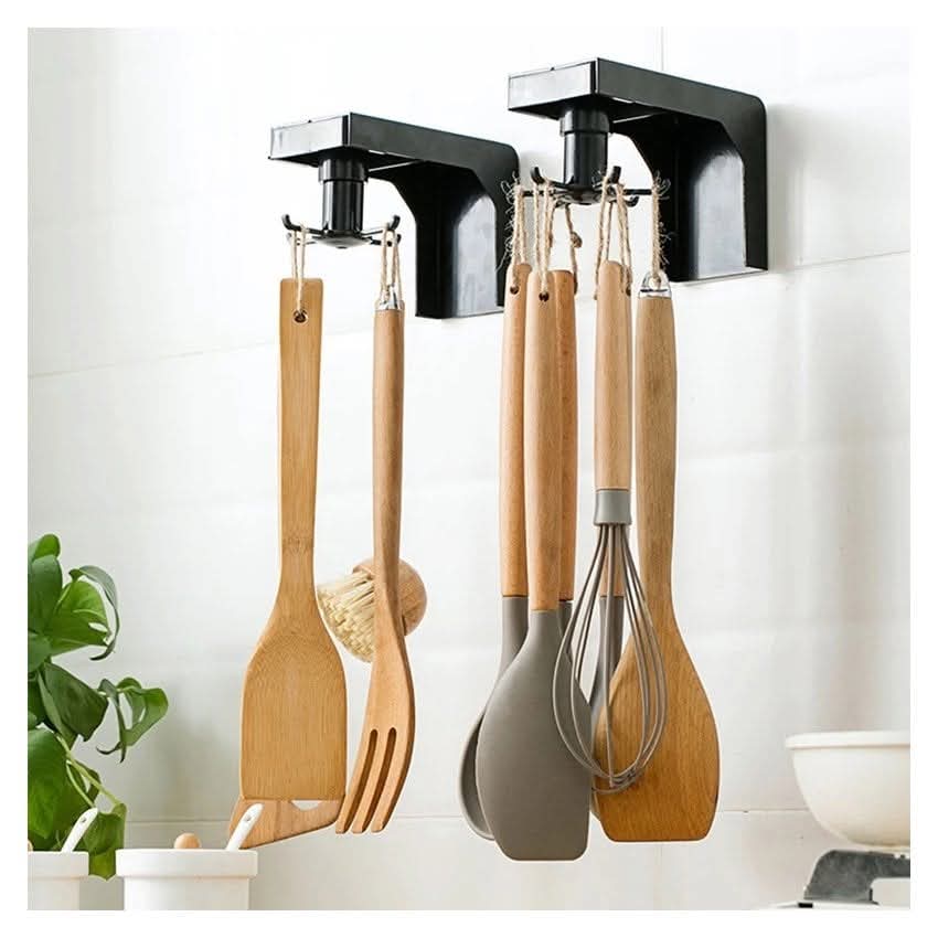 Organizador Práctico Giratorio y Autoadhesivo para Cocina - Útil - El Baúl de Mamá