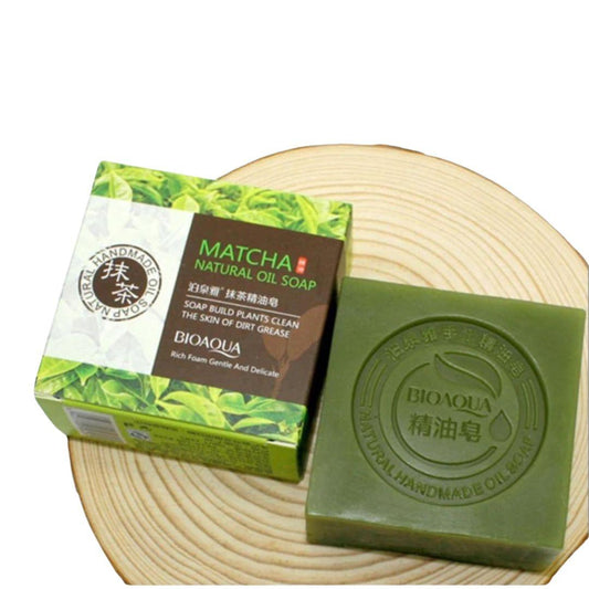 Jabón de Matcha - Bioaqua - El Baúl de Mamá