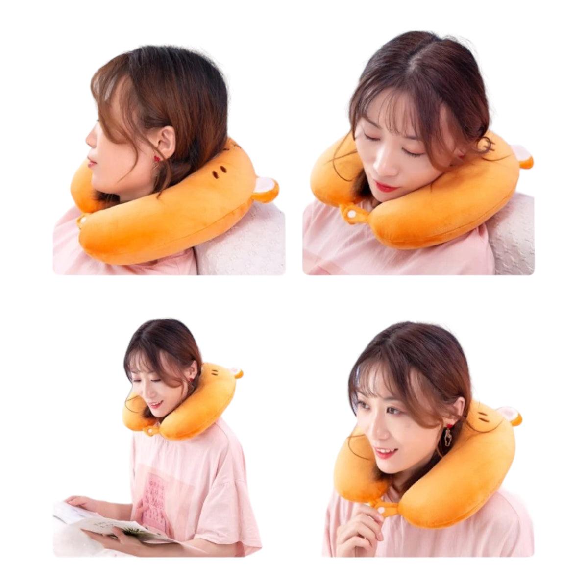 Almohada de Viaje para Cuello Ergonomica - El Baúl de Mamá