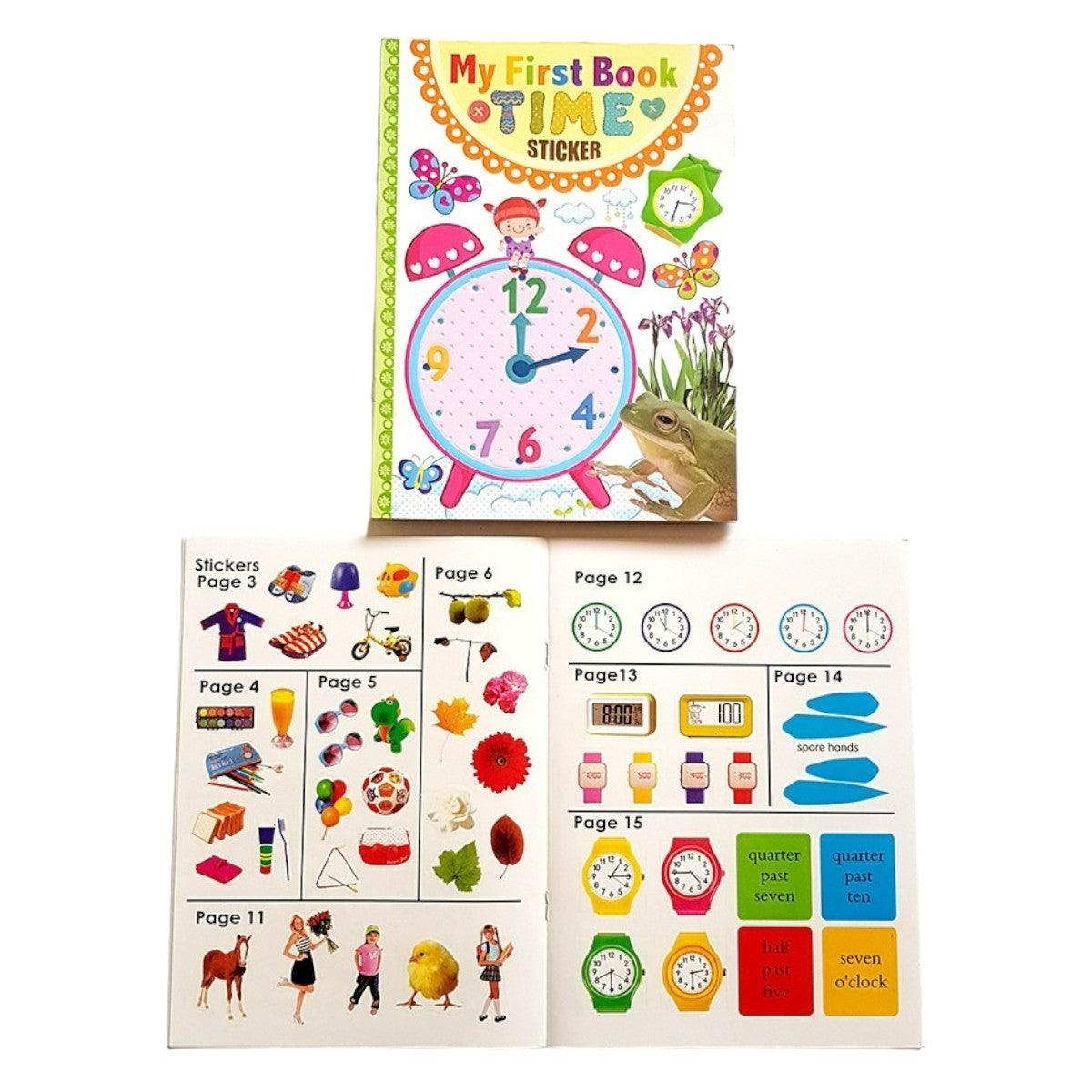 Pack de 3 Libros de Actividades con Stickers en Inglés - El Baúl de Mamá
