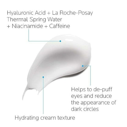 Crema Contorno de Ojos Ácido Hialurónico 15ml - La Roche-Posay Hydraphase - El Baúl de Mamá