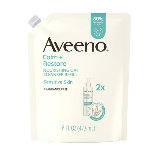 Limpiador Aveeno Calm Nourishing Oat 473 ml - El Baúl de Mamá
