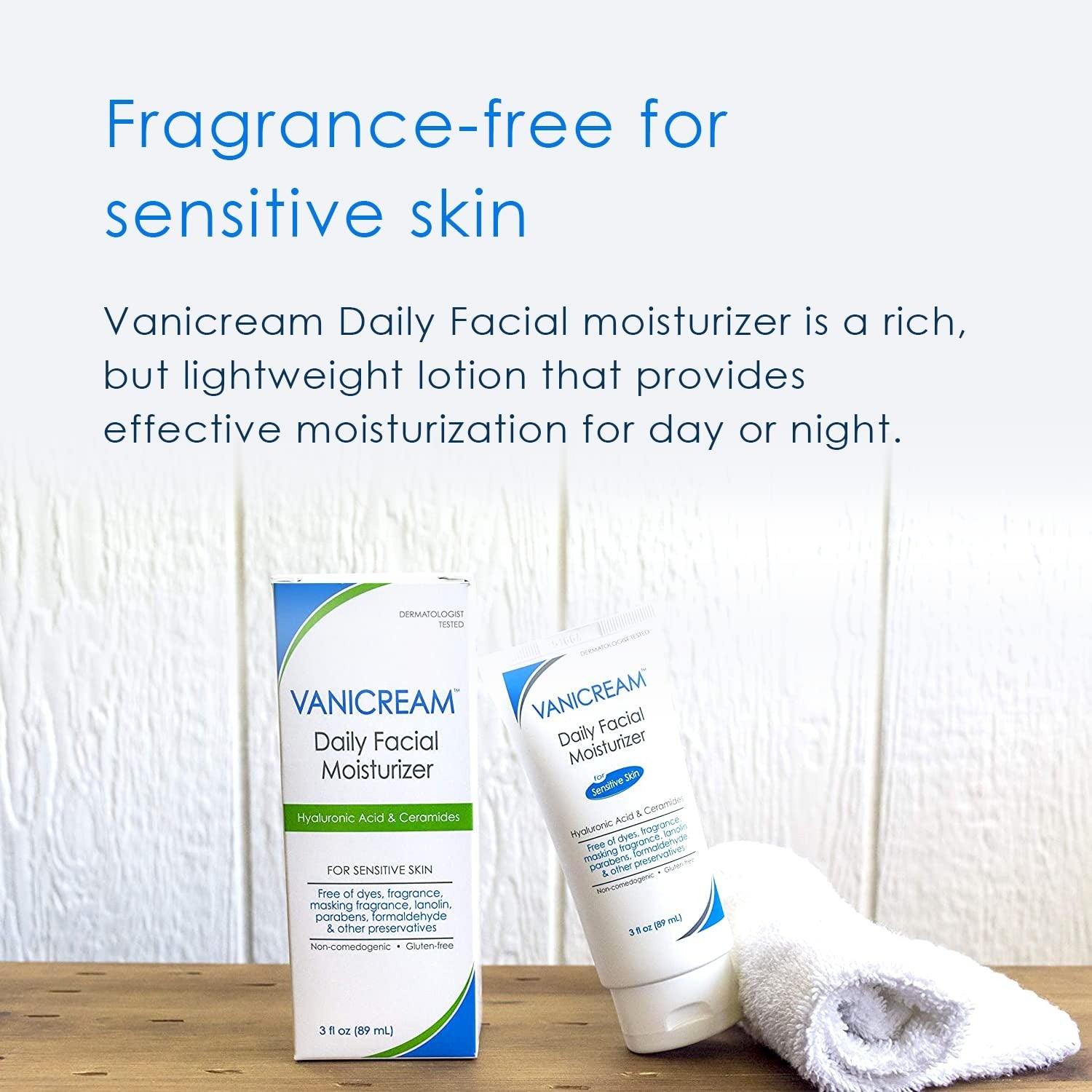 Vanicream Hidratante Facial piel sensible 89 ml - El Baúl de Mamá